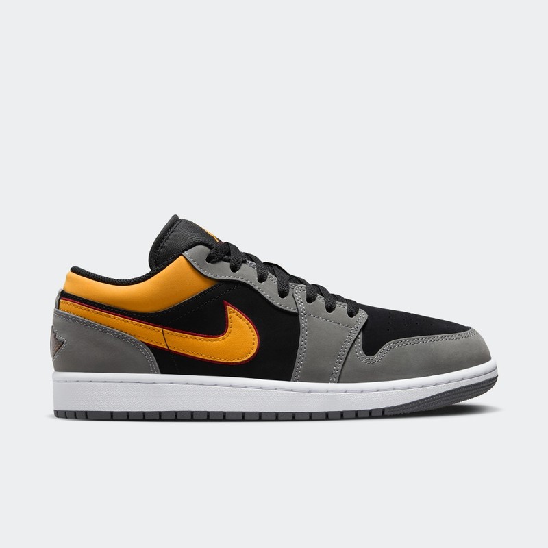 Air Jordan 1 Low "Light Graphite/Vivid Orange" | FN7308-008
