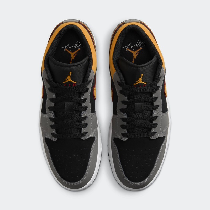 Air Jordan 1 Low "Light Graphite/Vivid Orange" | FN7308-008