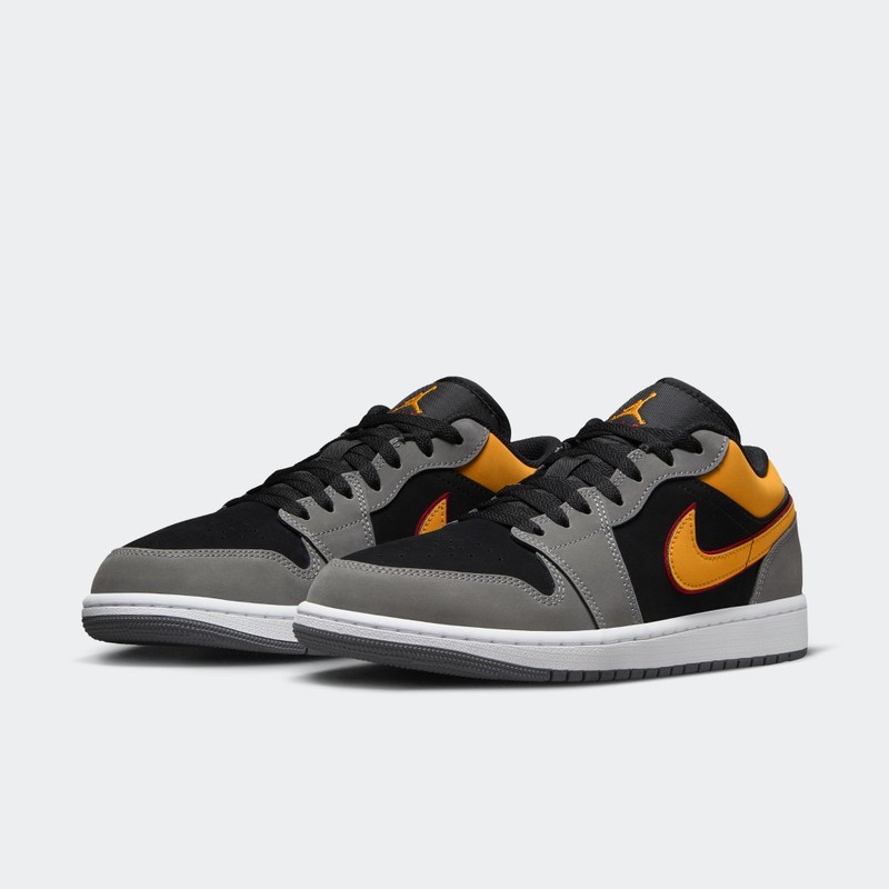Air Jordan 1 Low "Light Graphite/Vivid Orange" | FN7308-008