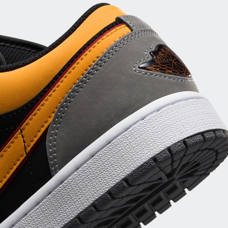 Air Jordan 1 Low "Light Graphite/Vivid Orange" | FN7308-008