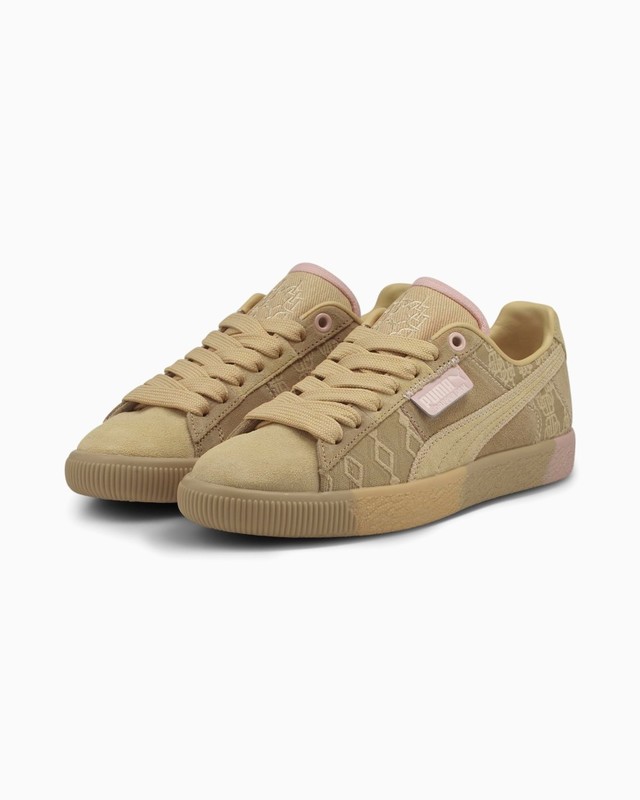 Dapper Dan x Puma Clyde "Pre-Game Runway Beige" | 392083-01