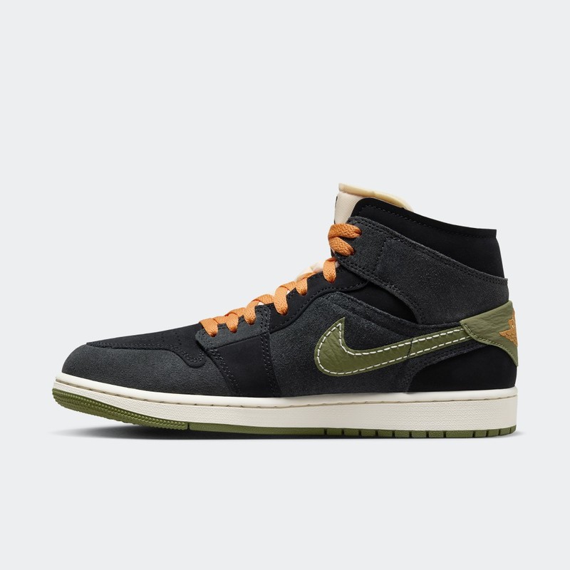 Air Jordan 1 Mid SE Craft "Anthracite" | FD6817-003