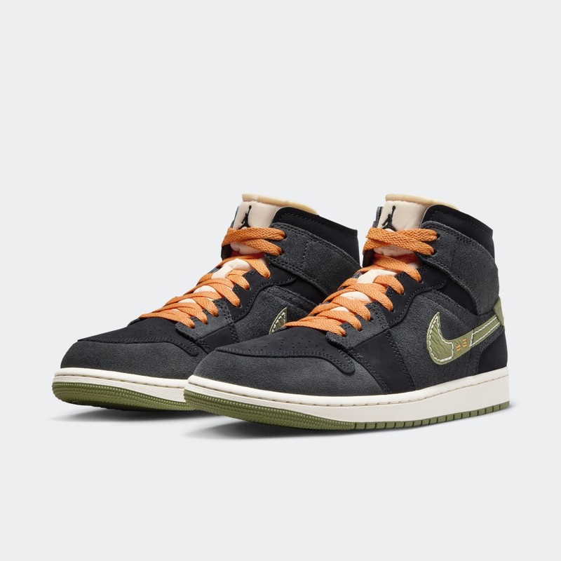 Air Jordan 1 Mid SE Craft "Anthracite" | FD6817-003