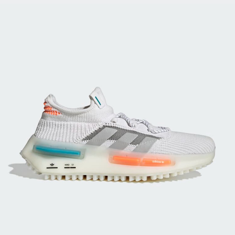 adidas NMD S1 "White Orange Teal" | FZ5707