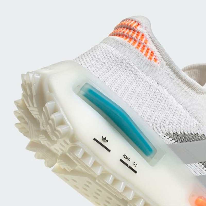 adidas NMD S1 "White Orange Teal" | FZ5707