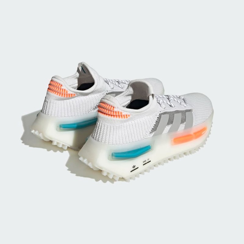 adidas NMD S1 "White Orange Teal" | FZ5707