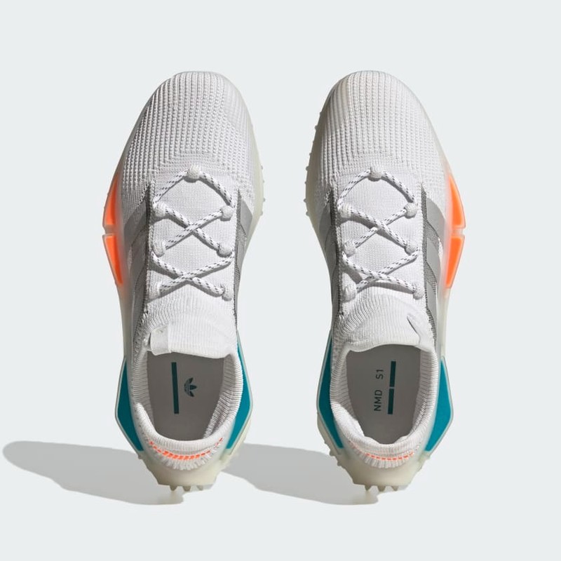 adidas NMD S1 "White Orange Teal" | FZ5707