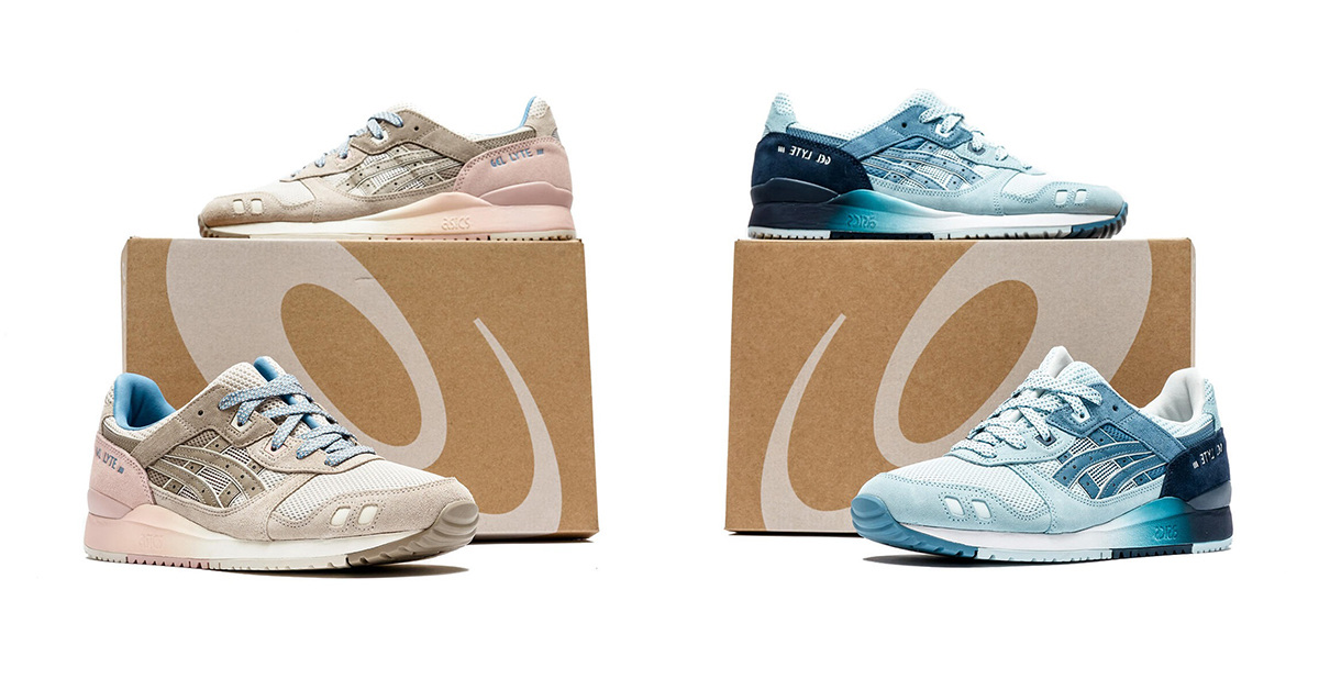 Diese zwei ASICS Gel-Lyte III eignen sich perfekt für den Sommer Diese zwei ASICS Gel-Lyte III eignen sich perfekt für den Sommer