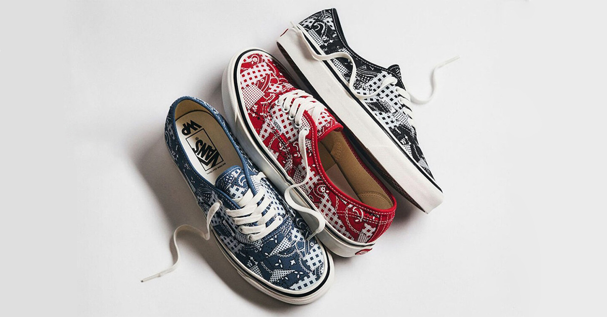 WP und Vault By Vans hauen ein Paisley Pack raus