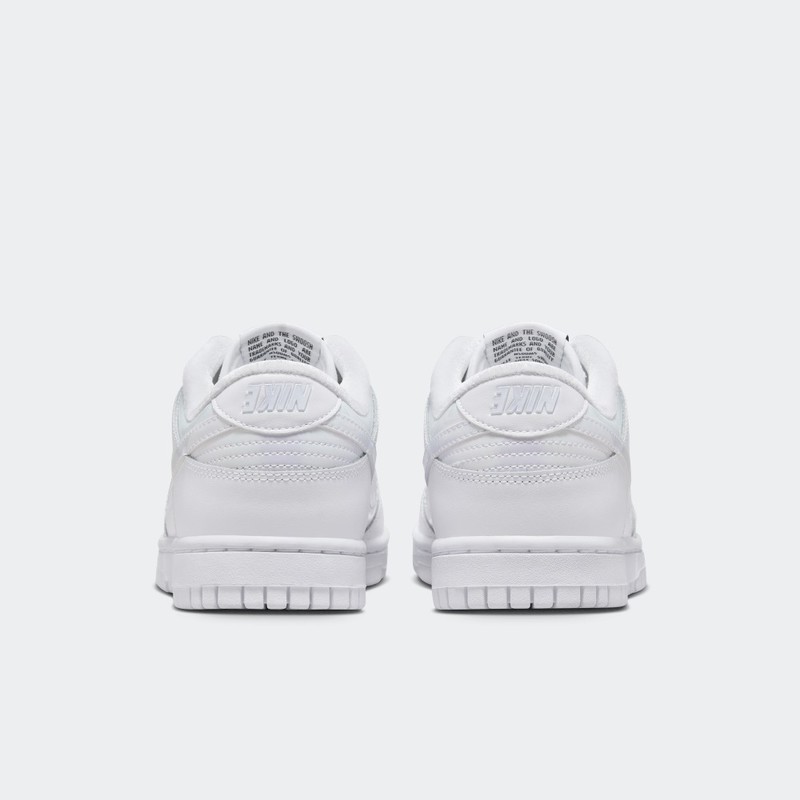 Nike Dunk Low “Just Do It - White Iridescent” | FD8683-100