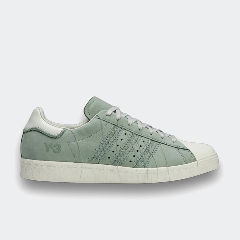 adidas Y-3 Superstar "Silver Green" | IG0801