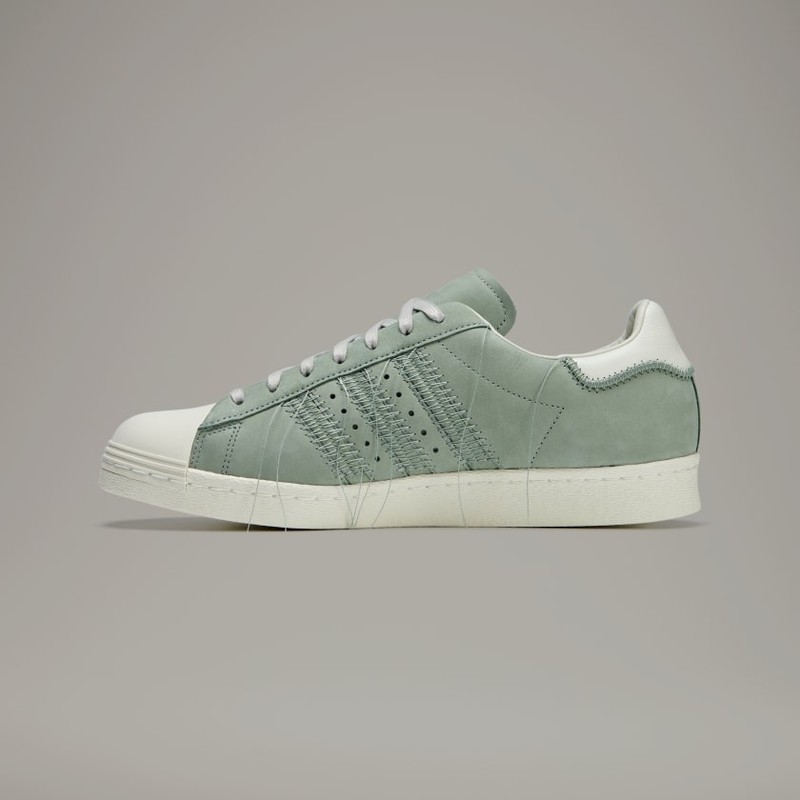 adidas Y-3 Superstar "Silver Green" | IG0801
