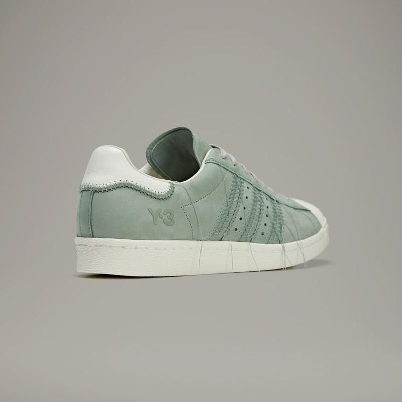adidas Y-3 Superstar "Silver Green" | IG0801