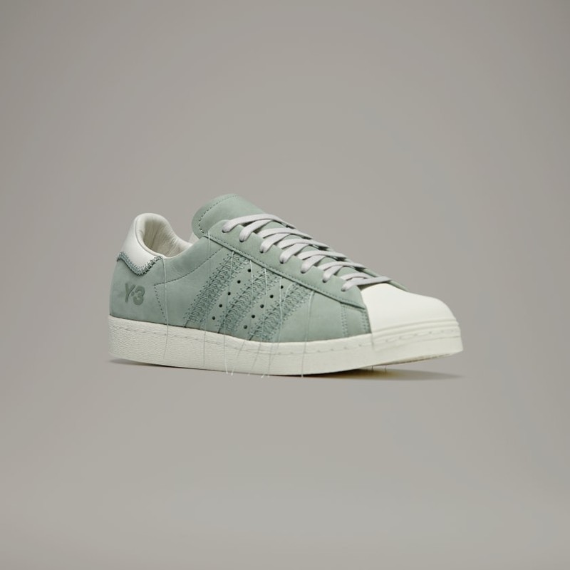 adidas Y-3 Superstar "Silver Green" | IG0801