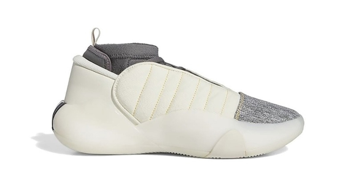 adidas Unveils The New Look Of The Harden Vol. 7 In Cream White/Carbon Grey adidas Unveils The New Look Of The Harden Vol. 7 In Cream White/Carbon Grey