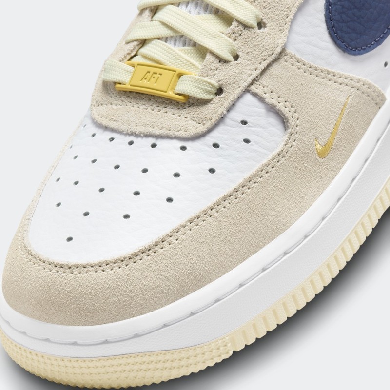 Nike Air Force 1 "Tan Navy Gold" | FV6332-100