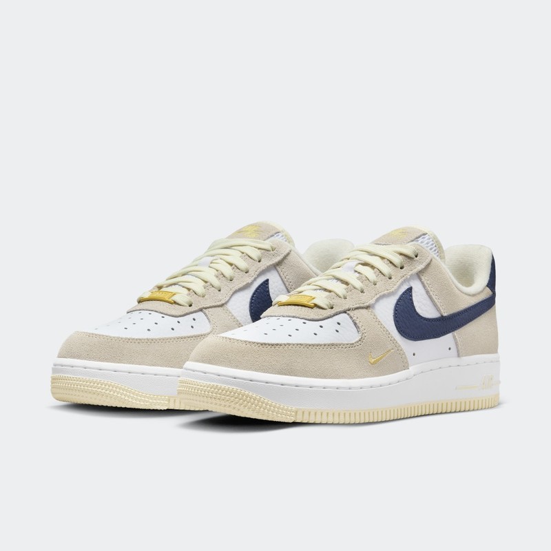 Nike Air Force 1 "Tan Navy Gold" | FV6332-100