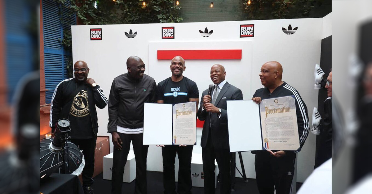 From Now On, 9 August is RUN-DMC Day! From Now On, 9 August is RUN-DMC Day!
