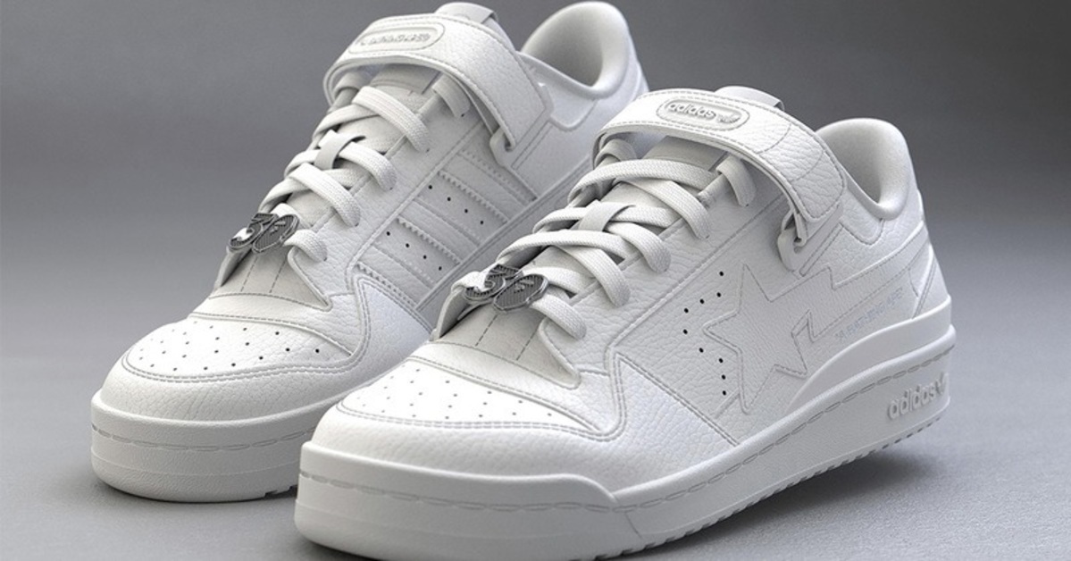 Revolutionary NFT Auction: Get the BAPE x adidas Forum Low 84 "Triple White" with Digital Certificate of Authenticity Revolutionary NFT Auction: Get the BAPE x adidas Forum Low 84 "Triple White" with Digital Certificate of Authenticity