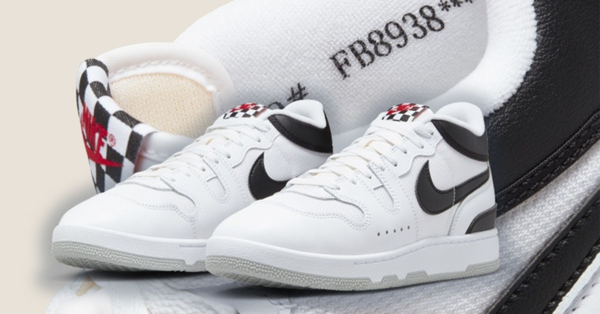 Nike Mac Attack Returns in Classic White and Black Look