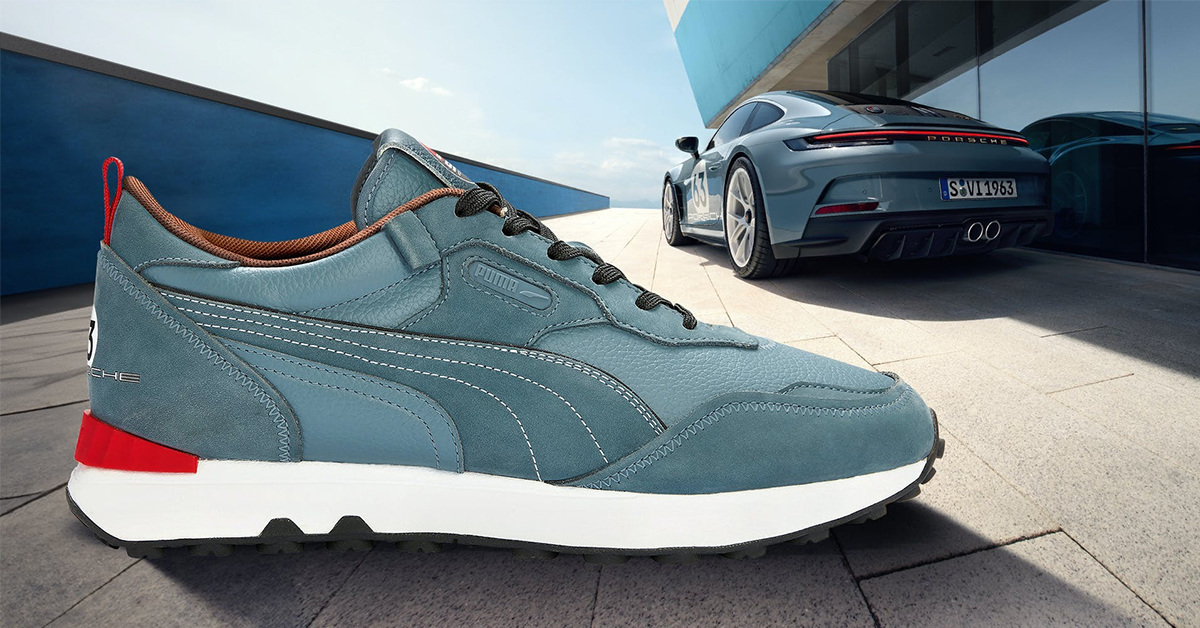 Porsche und PUMA präsentieren fesselnde Jubiläums-Sneaker-Kollektionen Porsche und PUMA präsentieren fesselnde Jubiläums-Sneaker-Kollektionen