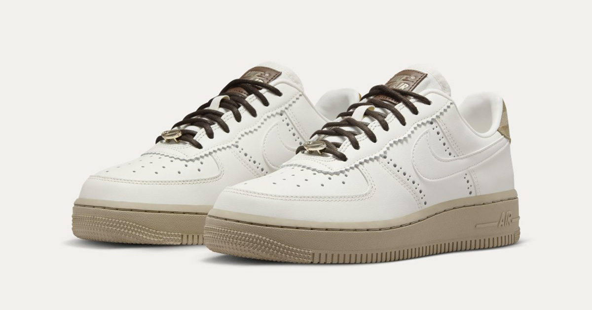 Neue Eleganz im Herbst mit dem Nike Air Force 1 „Brogue“