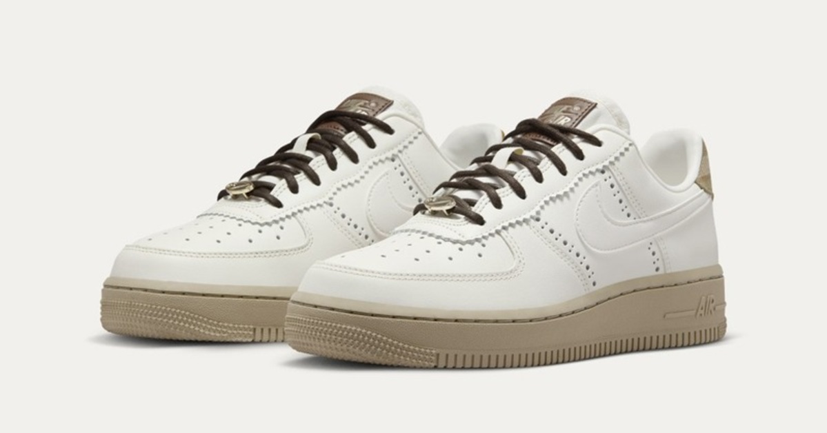 New Elegance in Autumn with the Nike Air Force 1 "Brogue"