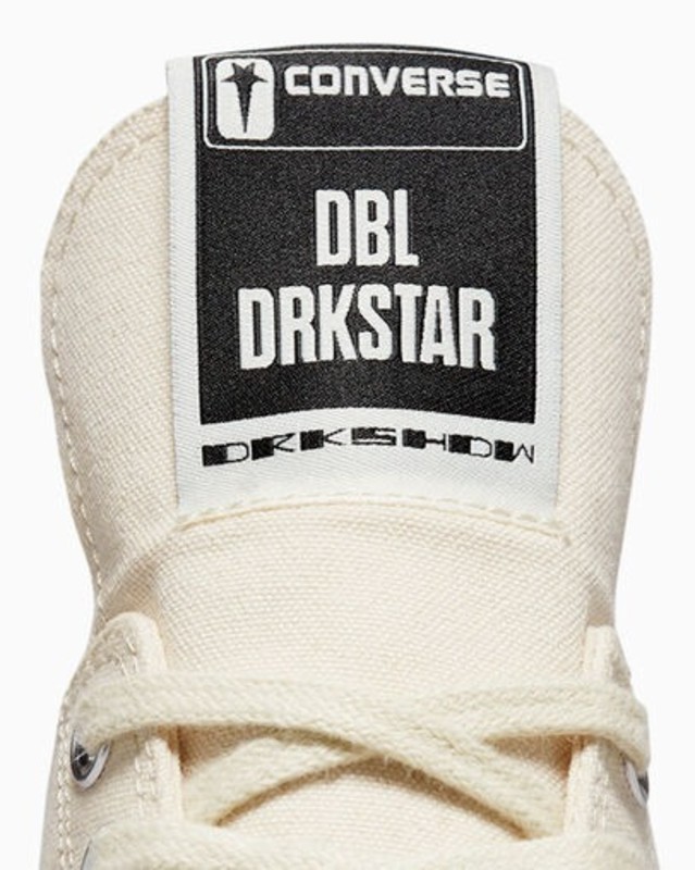 DRKSHDW x Converse Chuck 70 Low DRKSTAR "Natural Ivory" | A04955C