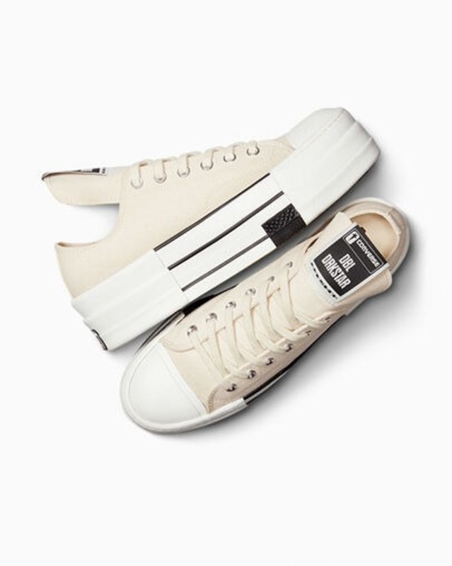 DRKSHDW x Converse Chuck 70 Low DRKSTAR "Natural Ivory" | A04955C