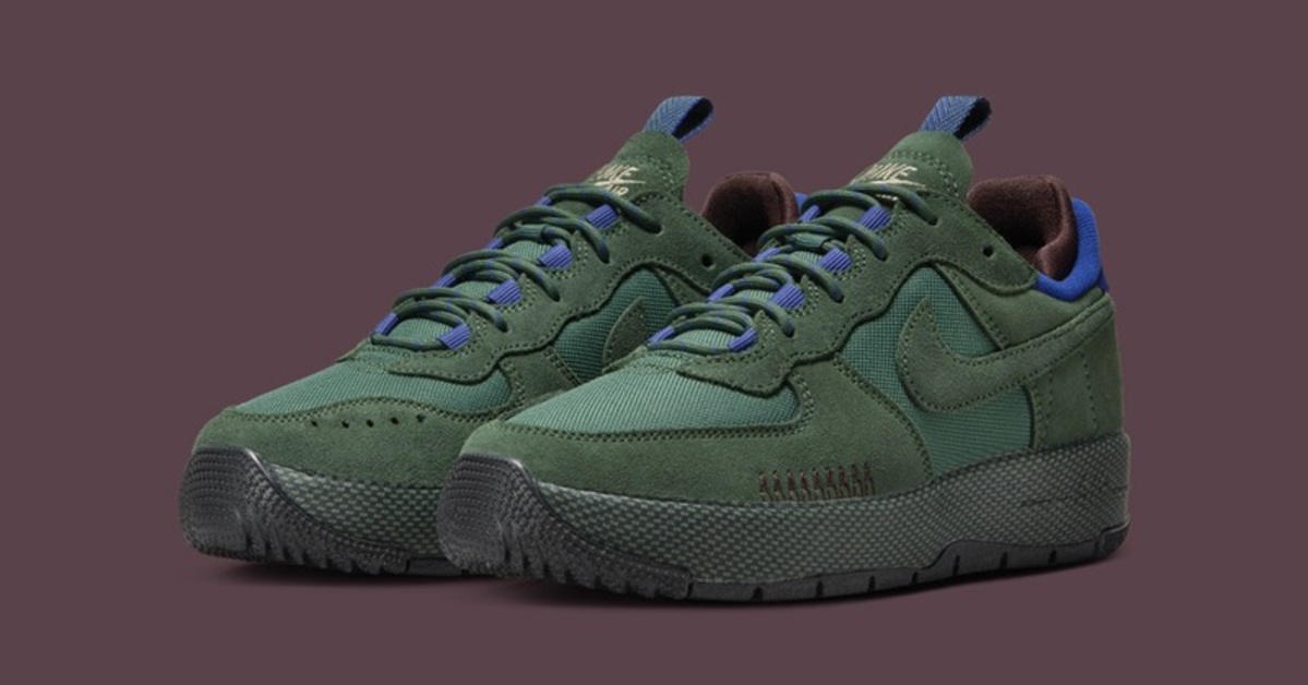 Get a Natural Design for Indoors and Outdoors with the Nike Air Force 1 Wild "Fir"