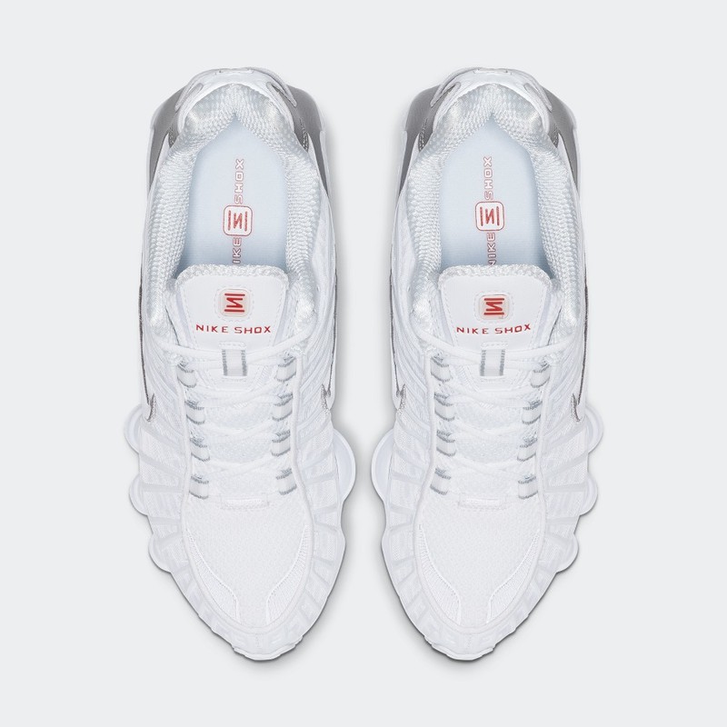Nike Shox TL "Metallic White" | AR3566-100