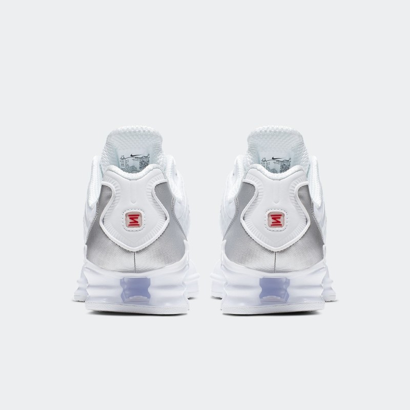 Nike Shox TL "Metallic White" | AR3566-100