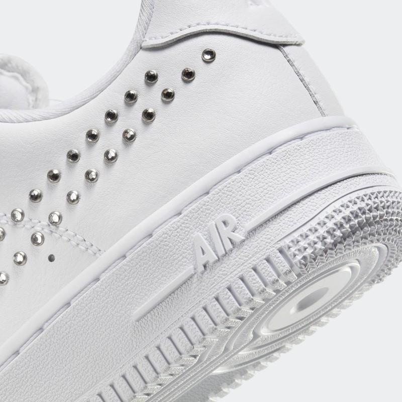 Nike Air Force 1 Low "Studded Swooshes White" | FQ8887-100