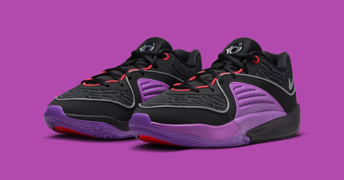 Kevin Durant’s KD 16 droppt in „Black/Vivid Purple“ Kevin Durant’s KD 16 droppt in „Black/Vivid Purple“