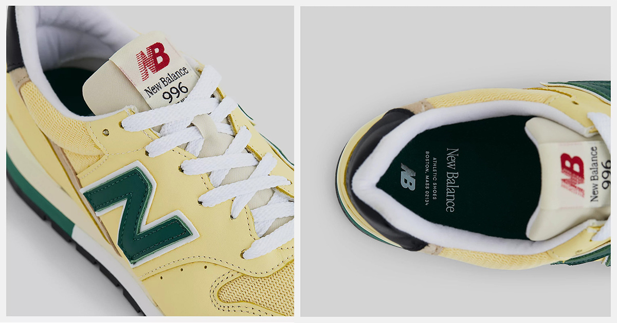 New Balance verleiht dem neuen 996 Made In USA „Sulphur“ ein Hauch von Sonne New Balance verleiht dem neuen 996 Made In USA „Sulphur“ ein Hauch von Sonne