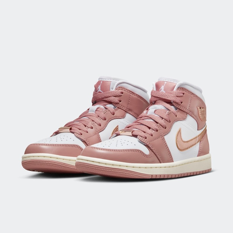 Air Jordan 1 Mid SE "Red Stardust" | FB9892-670