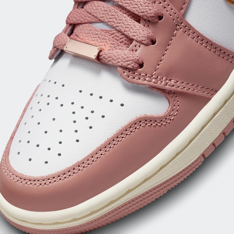 Air Jordan 1 Mid SE "Red Stardust" | FB9892-670