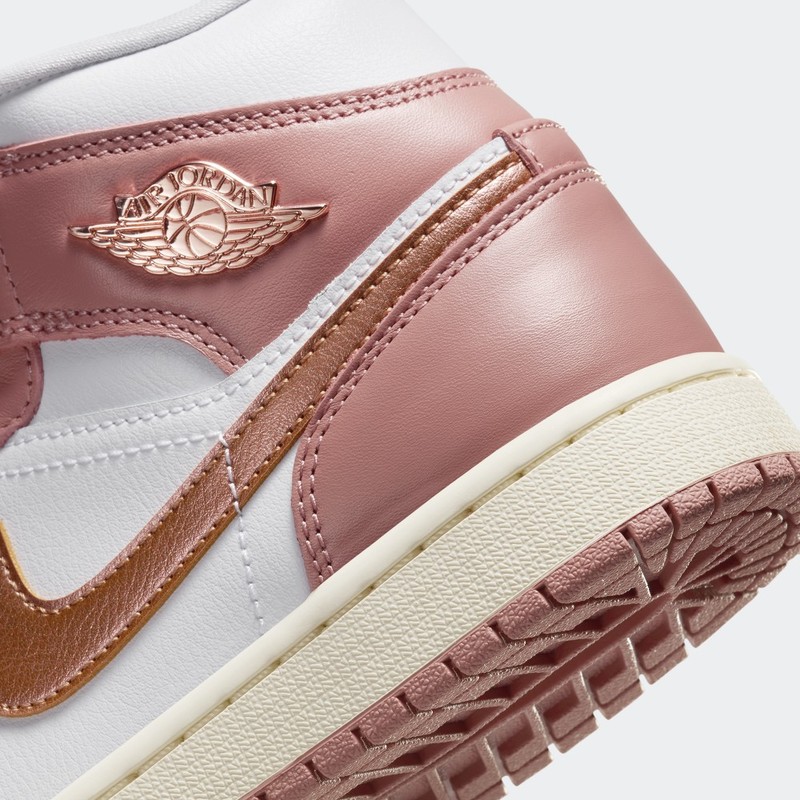 Air Jordan 1 Mid SE "Red Stardust" | FB9892-670
