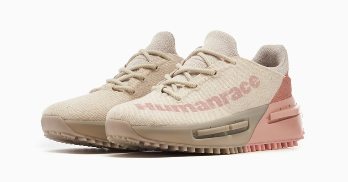 Footdistrict has the Pharrell Williams x adidas Originals NMD S1 MAHBS "Oatmeal Pink" Footdistrict has the Pharrell Williams x adidas Originals NMD S1 MAHBS "Oatmeal Pink"