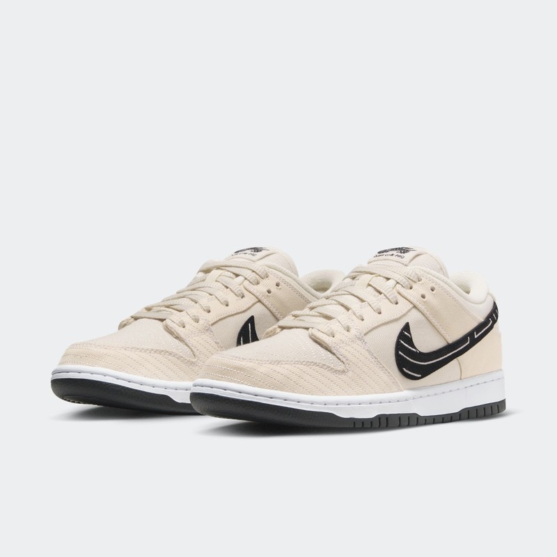 Albino & Preto x Nike SB Dunk Low "Fossil" | FD2627-200
