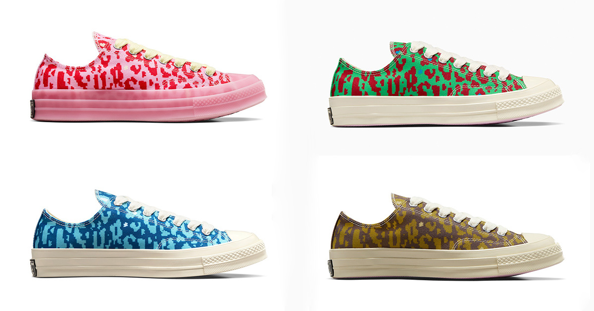 "Digital Leopard" Pack von Tyler The Creator und Converse "Digital Leopard" Pack von Tyler The Creator und Converse
