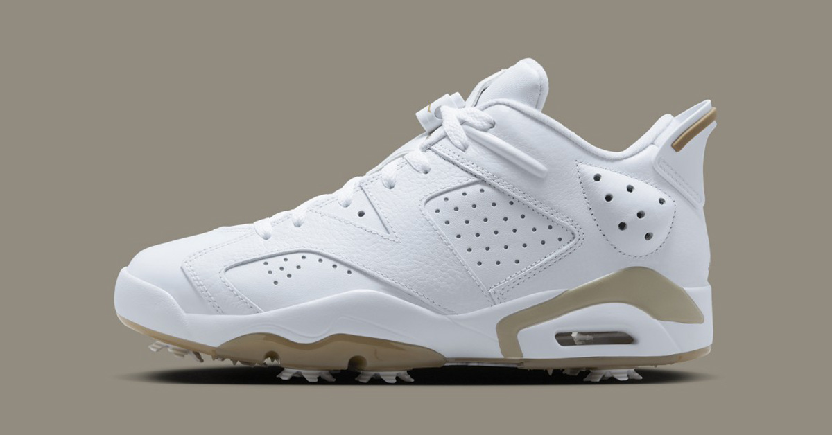 Coming soon: Air Jordan 6 Low Golf „White/Khaki“ Coming soon: Air Jordan 6 Low Golf „White/Khaki“