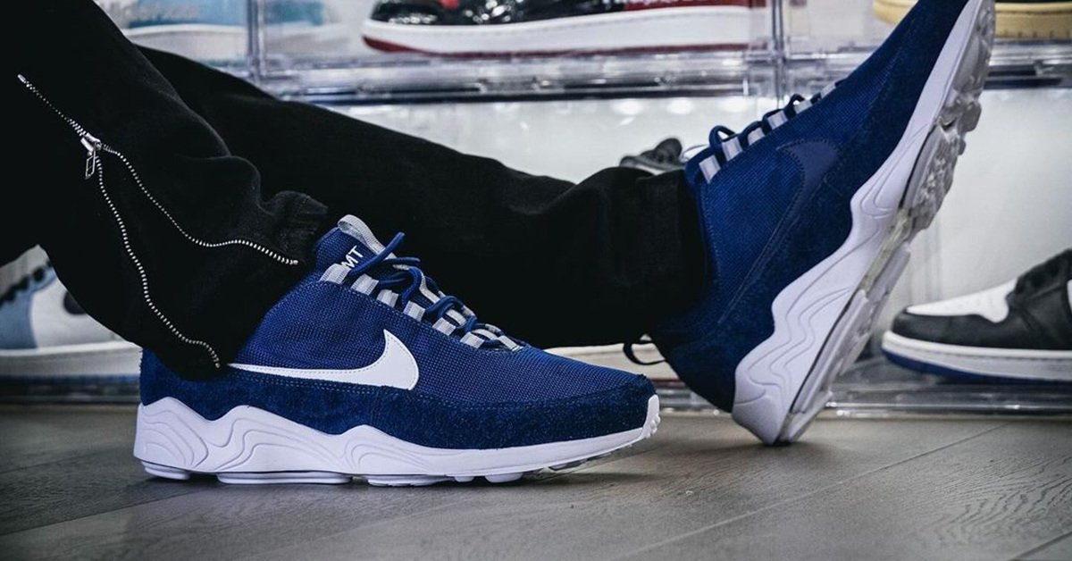 Der FRGMT x Nike Zoom Spiridon kehrt mit königsblauer Farbgebung dank Hiroshi Fujiwara zurück Der FRGMT x Nike Zoom Spiridon kehrt mit königsblauer Farbgebung dank Hiroshi Fujiwara zurück