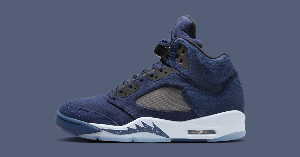Erster Blick auf den Air Jordan 5 "Midnight Navy" Erster Blick auf den Air Jordan 5 "Midnight Navy"