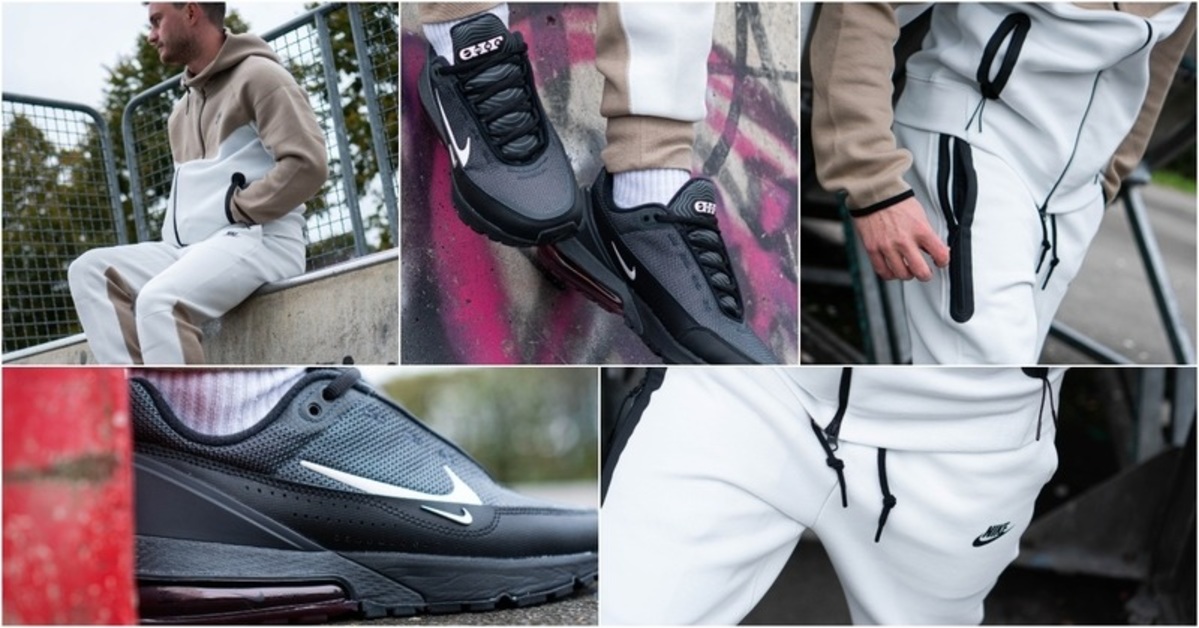 Latest Pickup: Nike Air Max Pulse "Black/Varsity Red" & Sportswear Tech Fleece