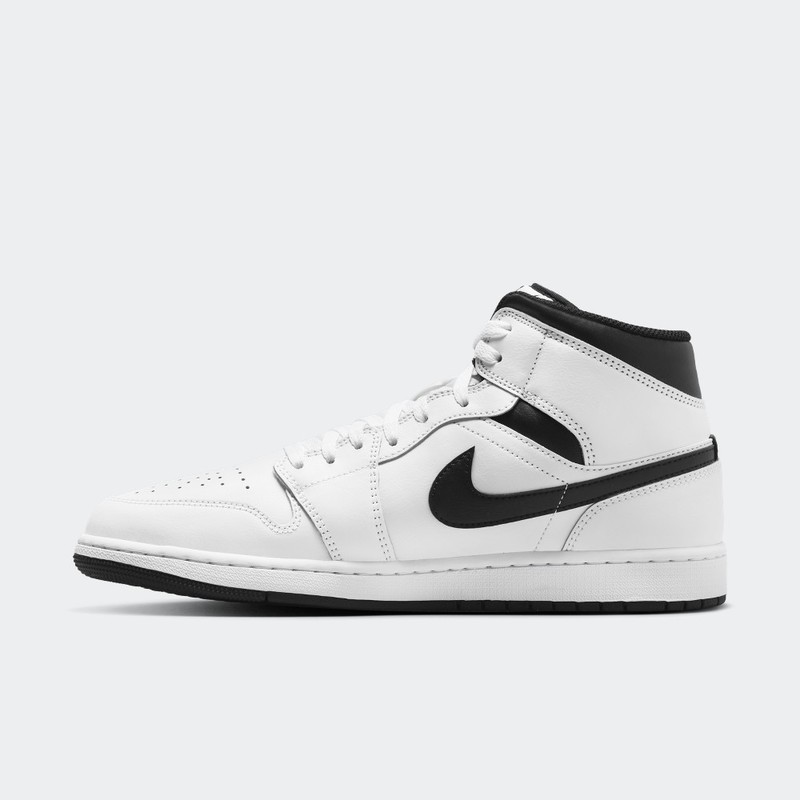 Air Jordan 1 Mid "White/Black" | DQ8426-132