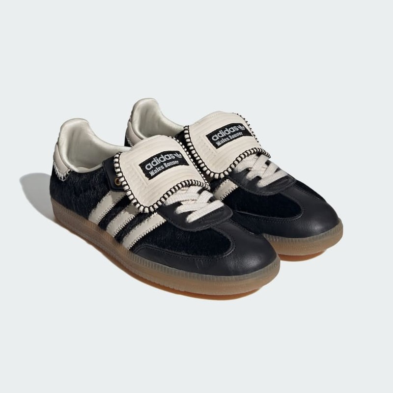 Wales Bonner x adidas Samba Pony "Core Black" | IE0580