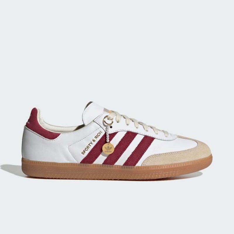 Sporty & Rich x adidas Samba "White Burgundy" | IF5660 Sporty & Rich x adidas Samba "White Burgundy" | IF5660