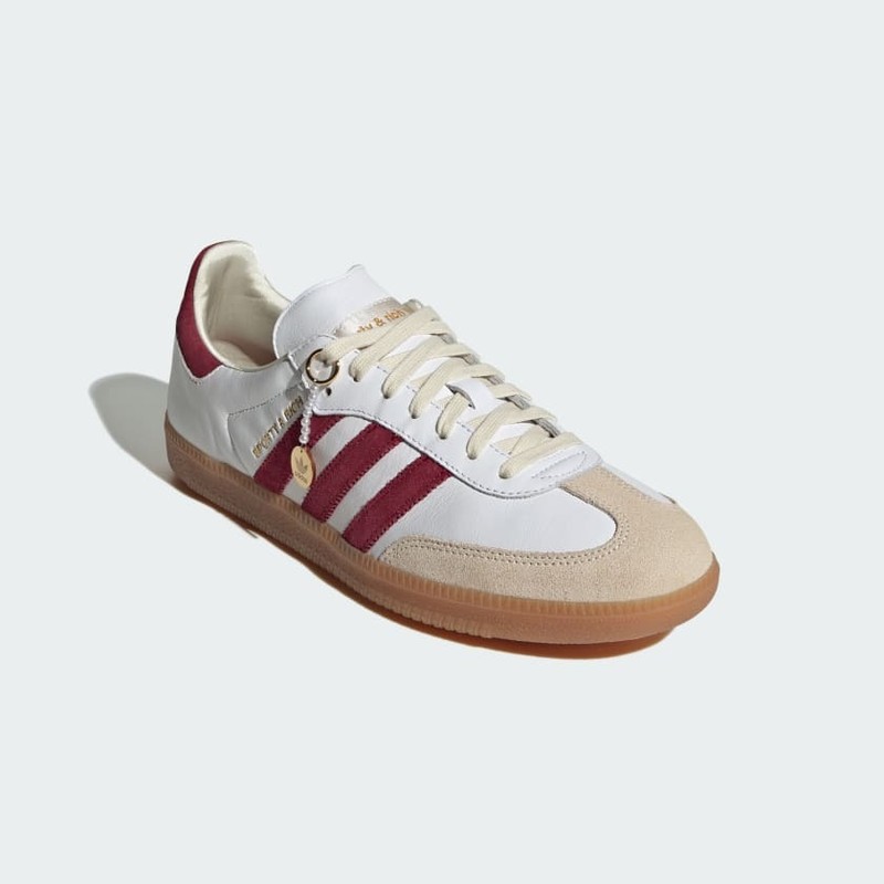 Sporty & Rich x adidas Samba "White Burgundy" | IF5660