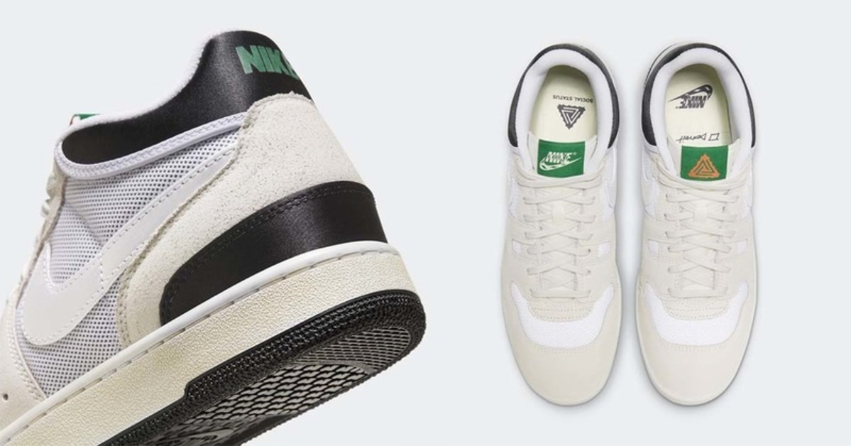 Official images of the Social Status x Nike Mac Attack "Summit White" Official images of the Social Status x Nike Mac Attack "Summit White"